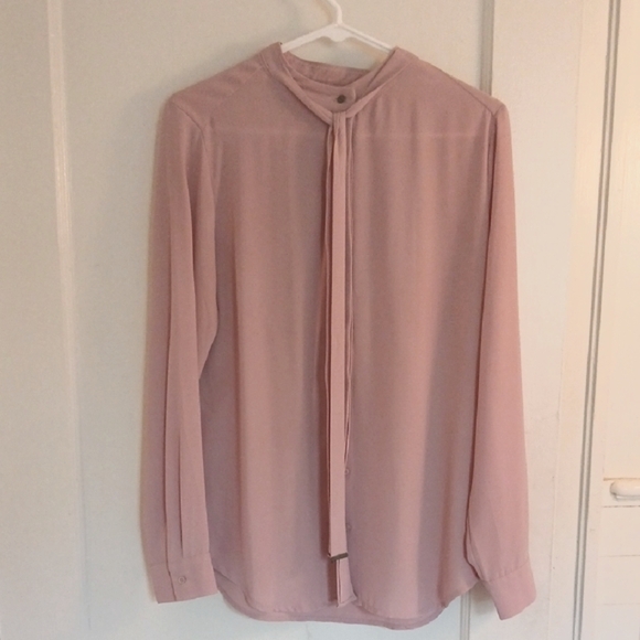 Mossimo Supply Co. Tops - Mossimo Supply Co.  Blouse with Tie Detail